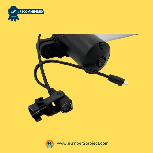 MULIN linear actuator motor end with power cable and multi pin connector plug for recliner lift chair wiring close up Number2project