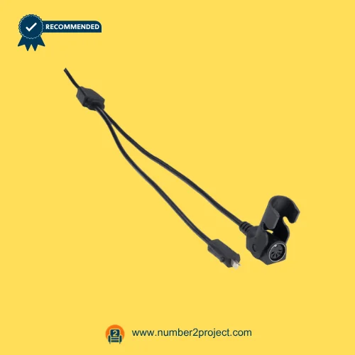 MULIN linear actuator split cable with multi pin connector and power plug for recliner lift chair motor wiring close up Number2project