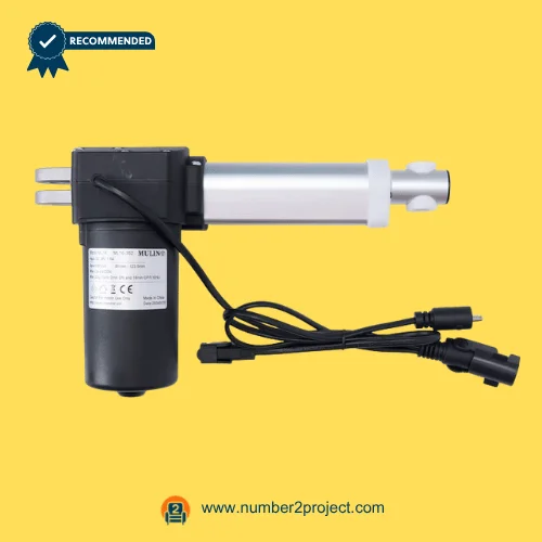 MULIN ML16-352 linear actuator motor for recliner lift chair with cable and connector close up power motion furniture actuator replacement Number2project