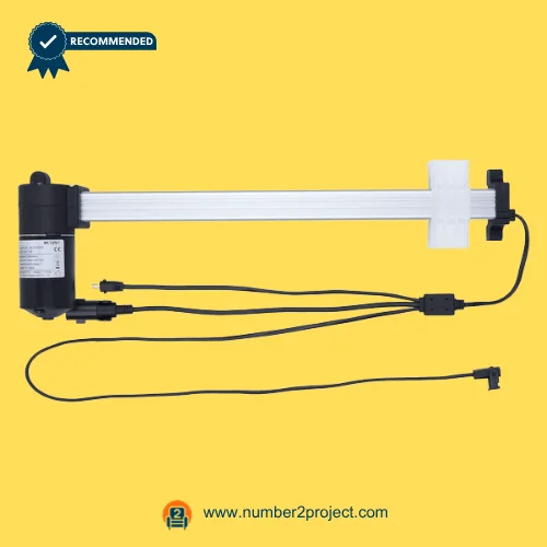 MULIN ML18-003A linear actuator motor with multi connector cables for recliner lift chair power motion actuator close up Number2project