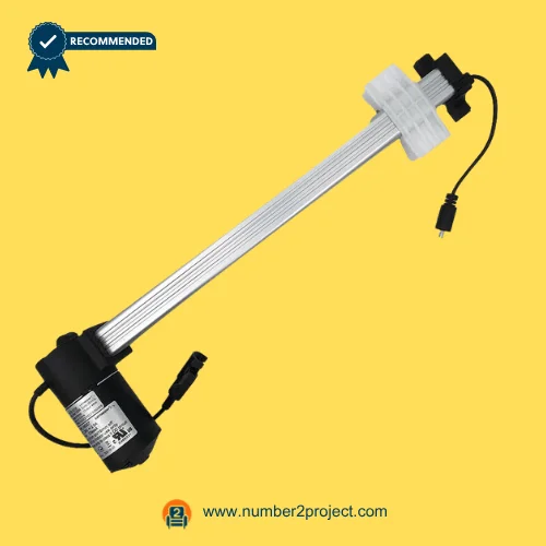 MULIN ML18-055B linear actuator motor for recliner lift chair with extended aluminum rail and cable connector power motion furniture actuator Number2project