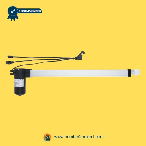 MULIN ML19-236 linear actuator motor for recliner lift chair with long aluminum rail and dual cable connectors power motion furniture actuator Number2project