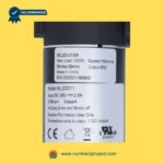 MULIN ML20-016A linear actuator label showing 28V DC input 2.0A speed 10mm/s stroke 29mm and 1000N load recliner lift chair motor detail close up Number2project