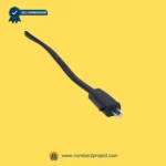 MULIN ML23-011 linear actuator power connector cable with 2 pin plug for recliner lift chair motor close up motion furniture wiring Number2project