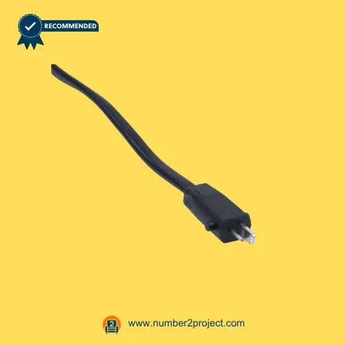 MULIN ML23-011 linear actuator power connector cable with 2 pin plug for recliner lift chair motor close up motion furniture wiring Number2project