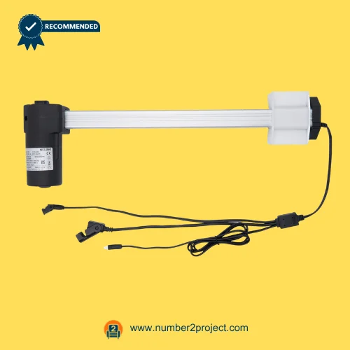 MULIN ML8-239 MOT-AC-65 linear actuator motor for recliner lift chair with aluminum rail and cable connectors power motion furniture actuator Number2project