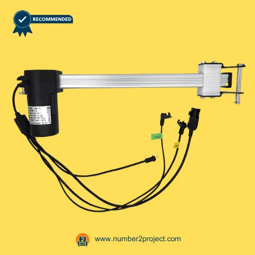 MULIN ML8-382 linear actuator motor for recliner and lift chair with multi cable connectors and mounting bracket heavy duty motion furniture actuator Number2project