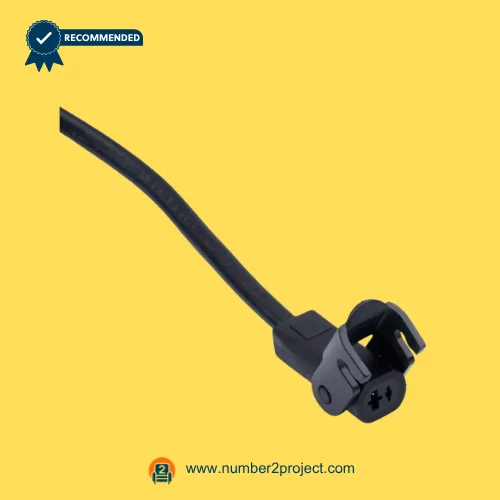 recliner 2 pin connector cable with clip mount close up power plug wiring for recliner actuator control box connection Number2project