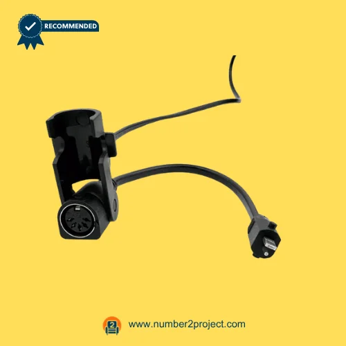 recliner actuator cable with circular multi pin connector and mounting clip lift chair motor wiring plug close up motion furniture Number2project