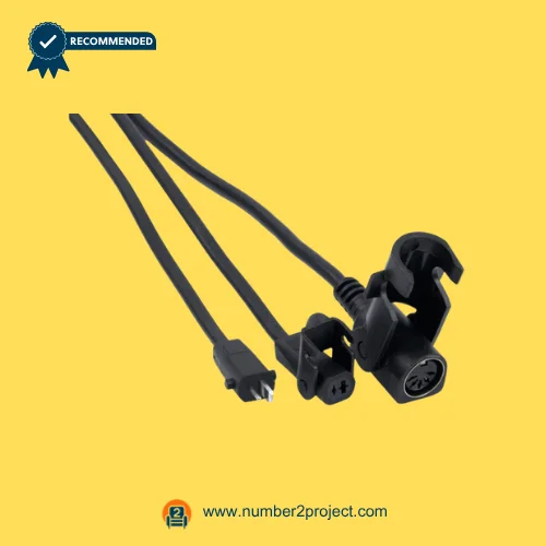 recliner multi connector cable with 5 pin plug and dual leads wiring harness for power recliner actuator control box connections Number2project