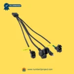 recliner multi splitter cable with 5 pin connector and multiple leads wiring harness for power recliner actuator control box connections Number2project