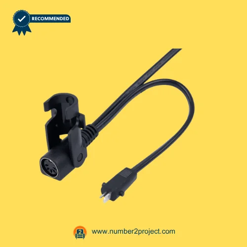 recliner splitter cable with 5 pin connector and clip mount dual lead wiring harness for power recliner actuator control box connection Number2project