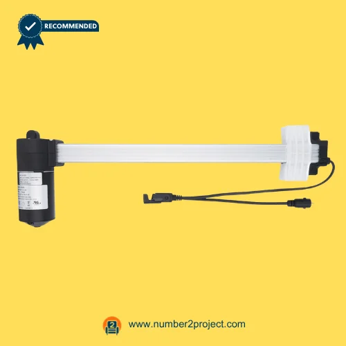 ML18-263C linear actuator for Catnapper recliner lift chair replacement motor with dual cable connection motion furniture actuator close up Number2project